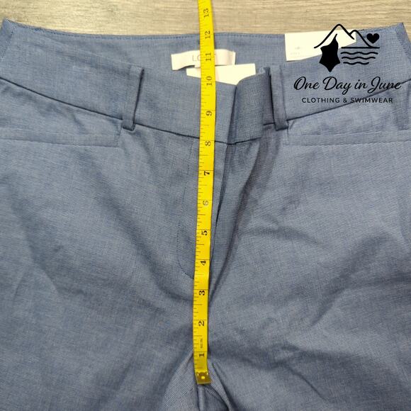 Loft The Riviera Pant Cropped Curvy Pants Size 6 - Picture 4 of 6